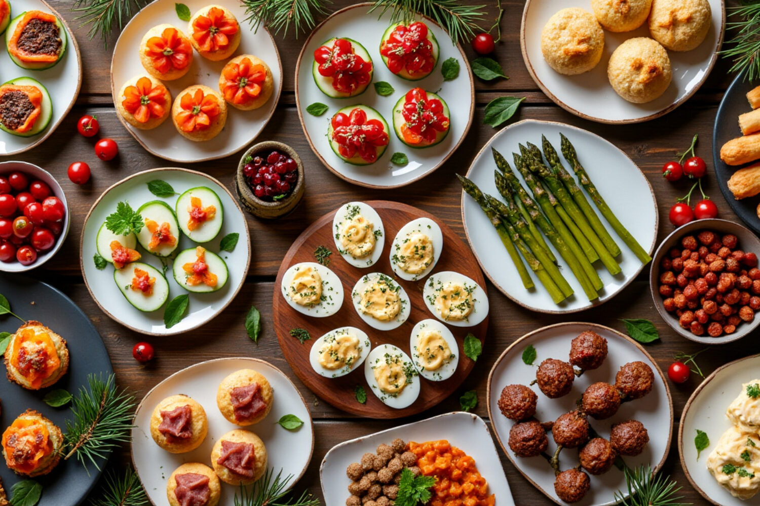 16 idées originales et faciles pour votre apéritif de Noël