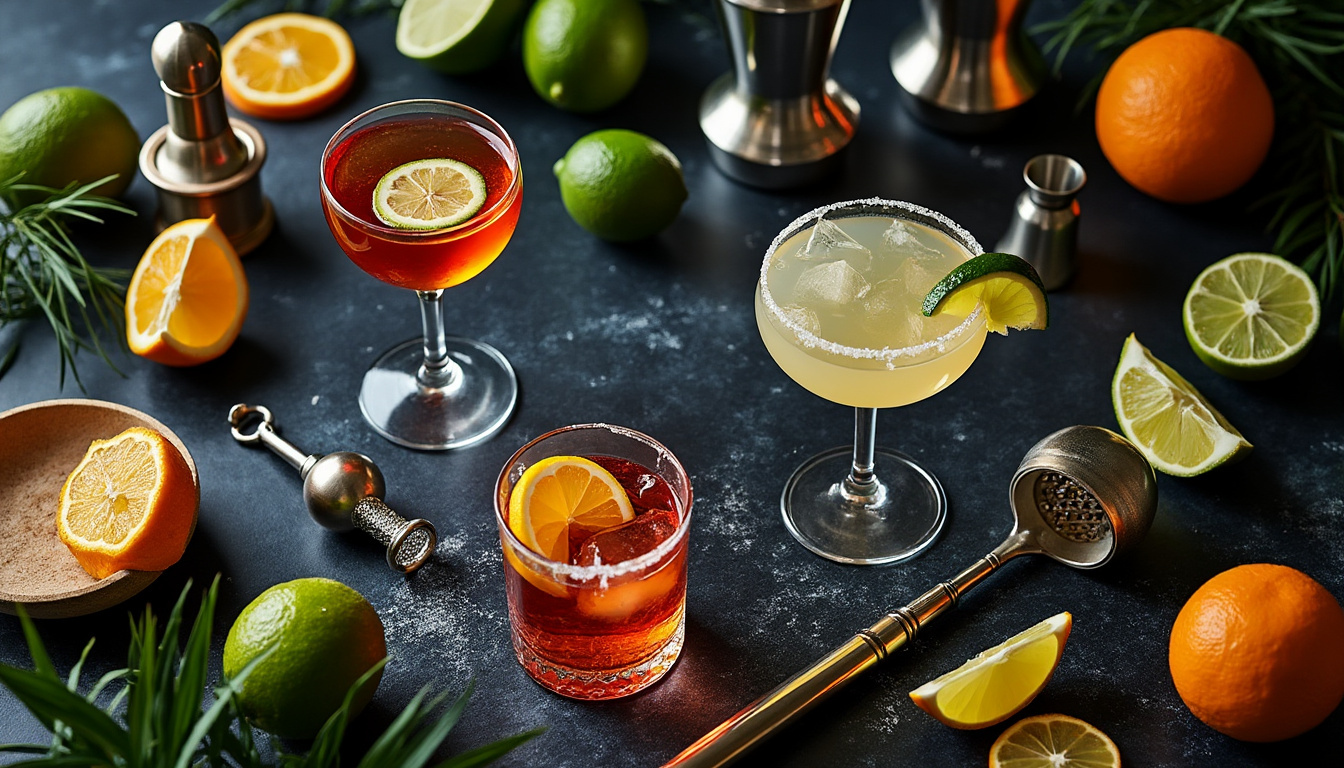découvrez 8 cocktails au mezcal incontournables à tester, du classique negroni à la célèbre margarita, pour des saveurs uniques et authentiques.