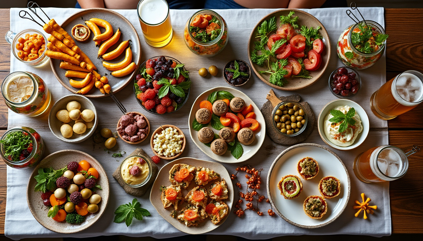 découvrez nos recettes d'apéritifs dînatoires faciles à préparer la veille pour gagner du temps et régaler vos invités sans stress.