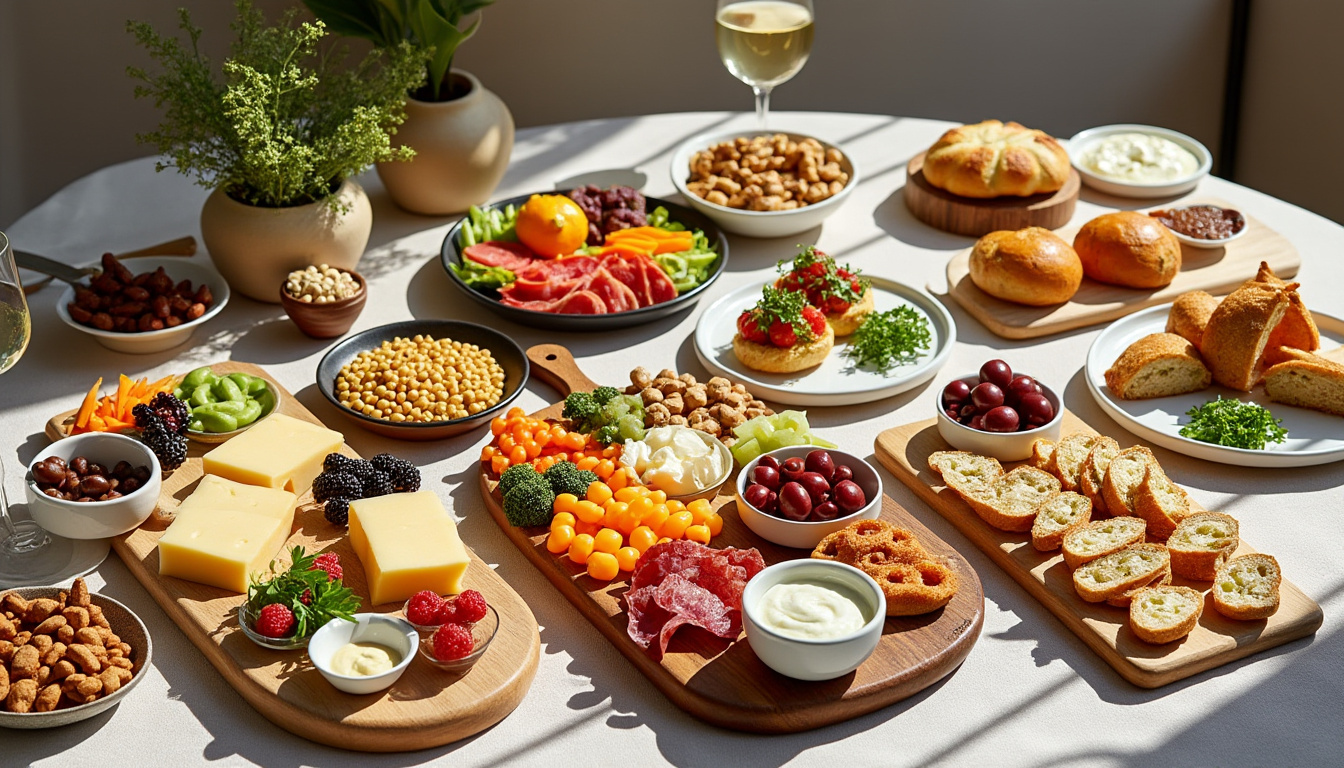 découvrez nos idées de recettes savoureuses pour un apéro dînatoire réussi et régalez vos invités avec un buffet convivial et gourmand.