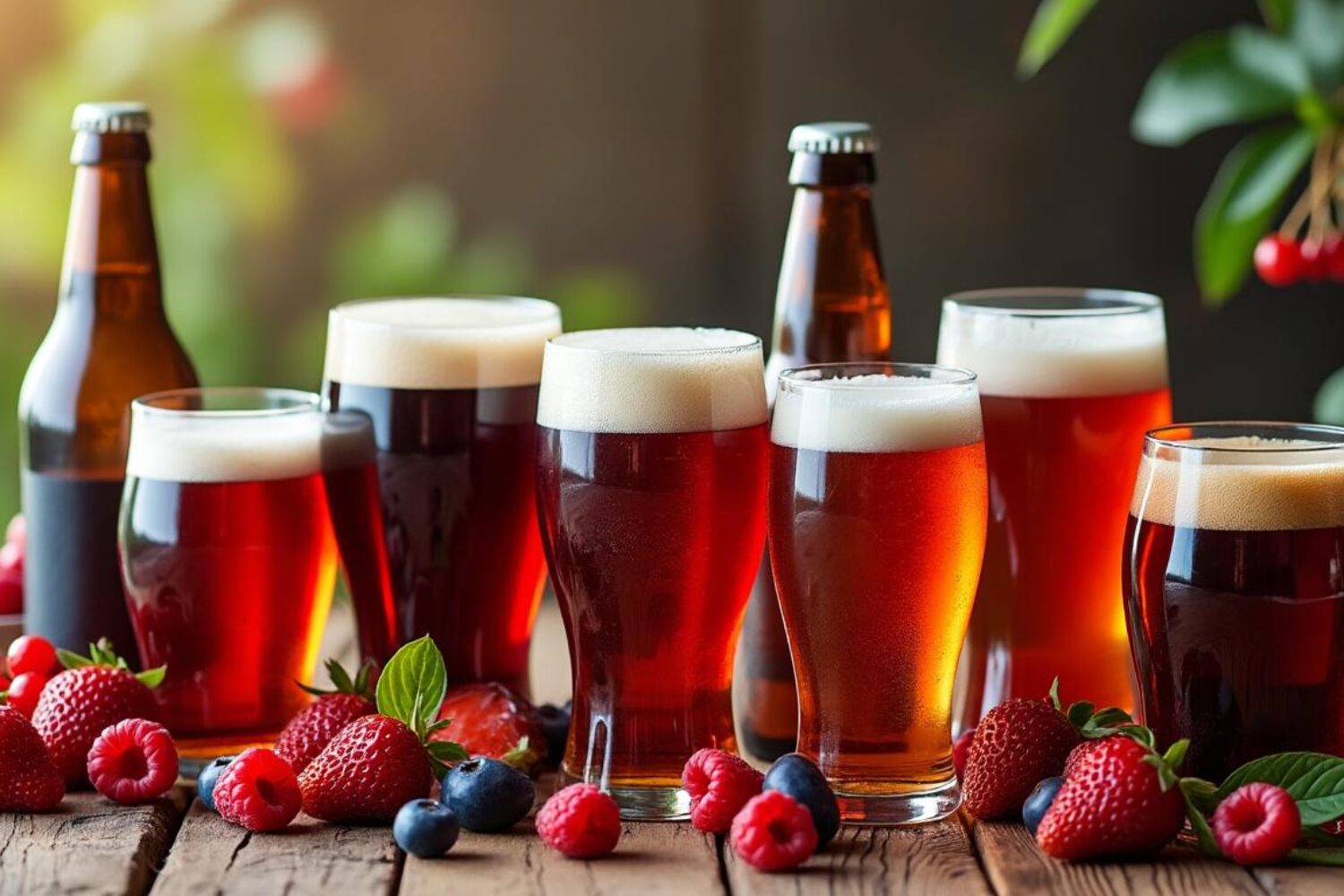 Bière aux fruits rouges : notre top 10 préféré