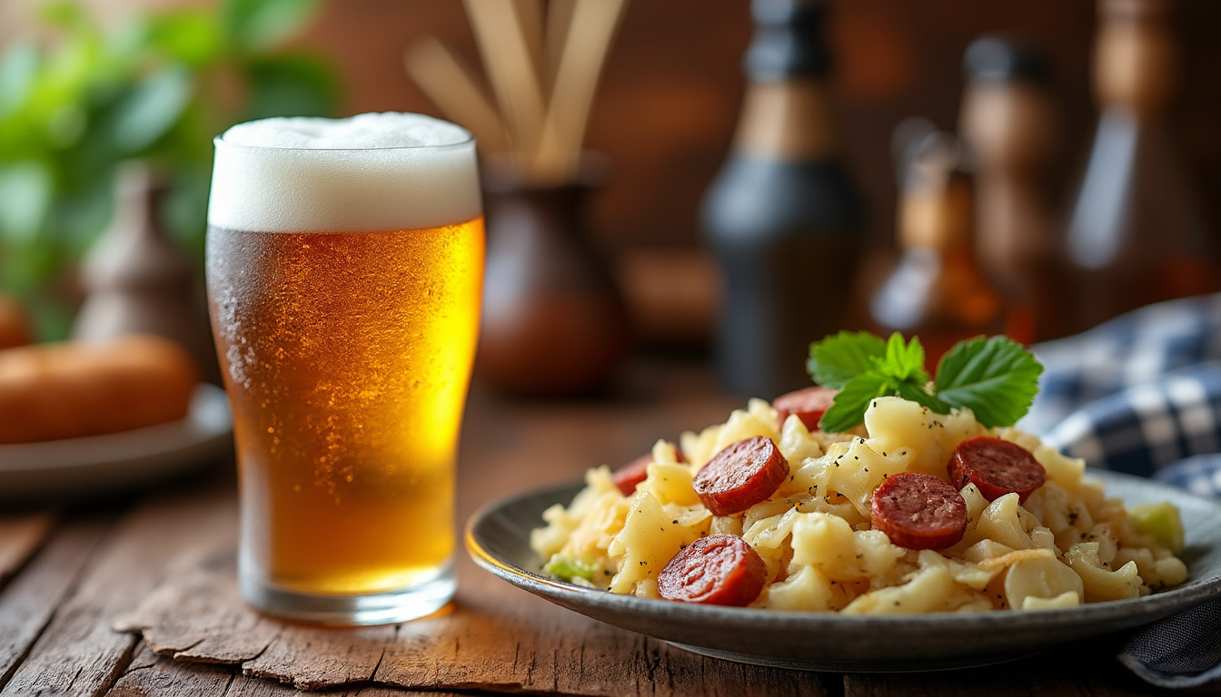 découvrez pourquoi la bière et la choucroute forment un duo idéal, alliant saveurs et traditions pour un accord gastronomique réussi.
