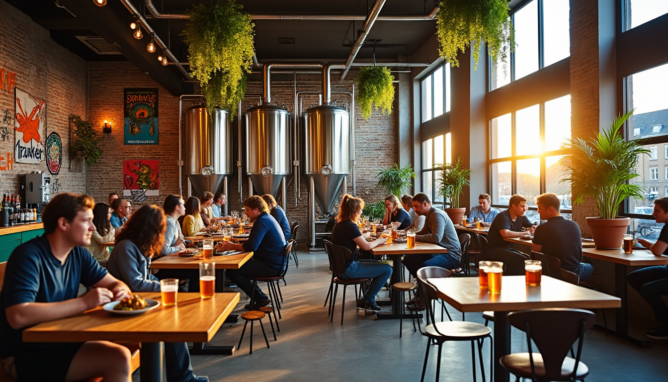 découvrez bloom pop, le brewpub incontournable de rennes, où chaque bière est brassée artisanalement sur place pour une expérience gustative unique.