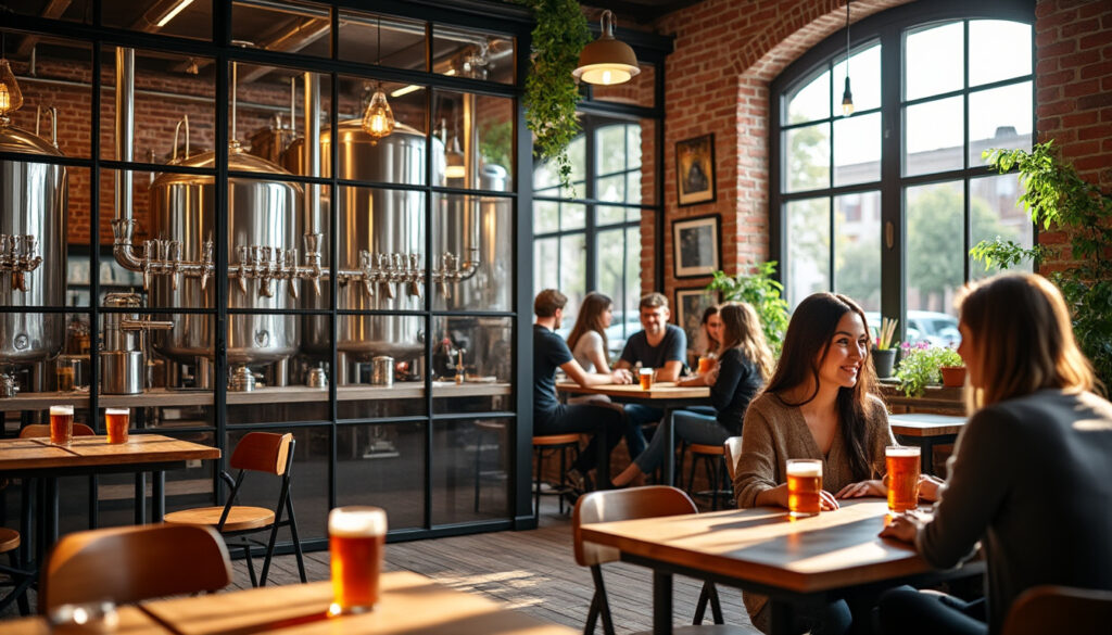 découvrez bloom pop, le brewpub incontournable de rennes où la bière est brassée sur place pour une expérience authentique et savoureuse.