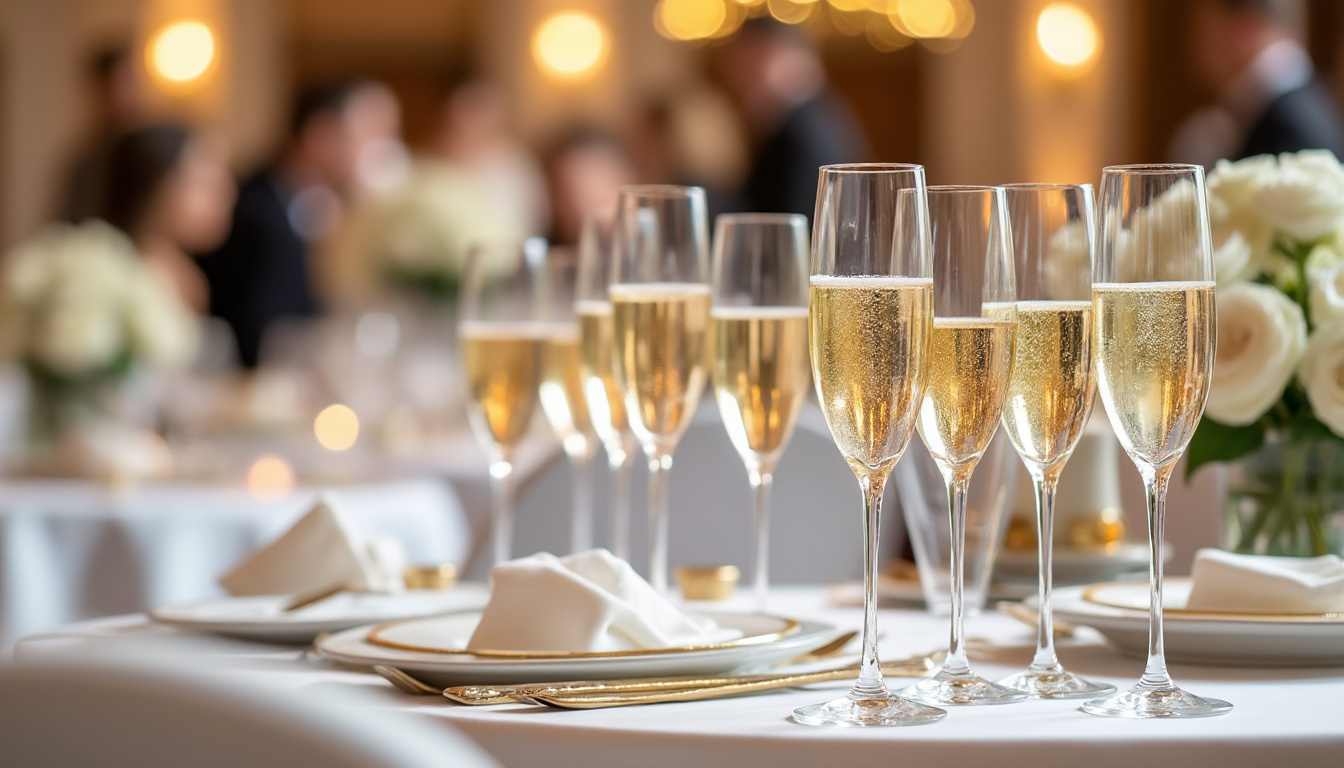 découvrez combien de bouteilles de champagne prévoir pour 50 personnes afin de bien organiser votre événement sans manquer de bulles.