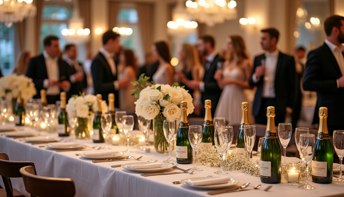 découvrez combien de bouteilles de champagne prévoir pour régaler 30 personnes lors de votre événement, en fonction de la durée et du type de célébration.
