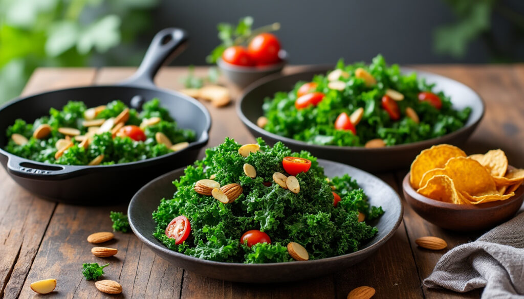 découvrez comment cuisiner le chou kale de différentes façons : sauté, en salade fraîche ou rôti au four, pour des repas savoureux et sains.