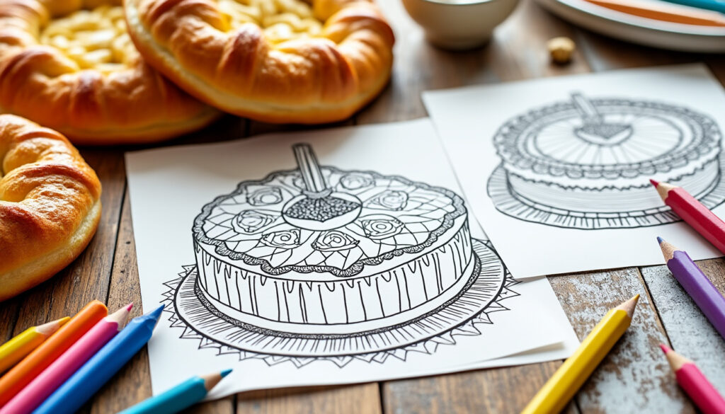 découvrez des modèles faciles et des coloriages à imprimer pour dessiner votre galette des rois. amusez-vous en famille avec nos idées créatives et simples pour célébrer l'épiphanie.