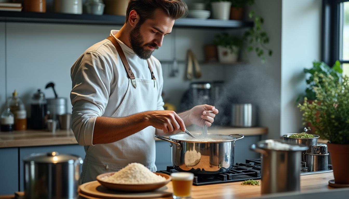 découvrez notre guide du débutant pour fabriquer sa bière maison facilement. apprenez les étapes essentielles, les astuces et le matériel nécessaire pour brasser votre propre bière artisanale.