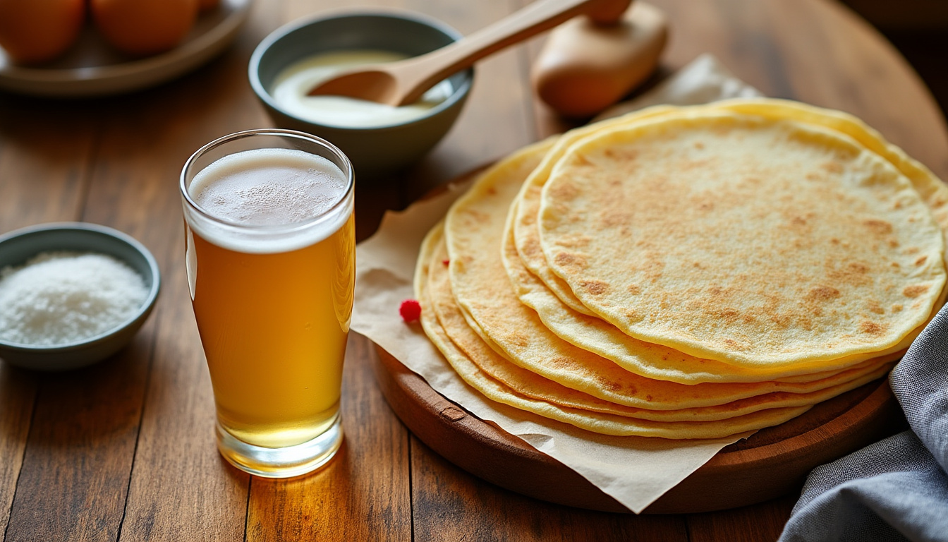découvrez si la bière est un bon ingrédient pour la pâte à crêpes et quelle variété choisir pour des crêpes légères et savoureuses.