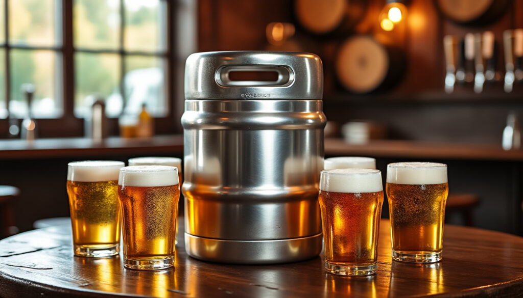 découvrez combien de verres vous pouvez remplir avec un fût de bière de 30 litres et planifiez vos prochaines soirées entre amis en toute simplicité.
