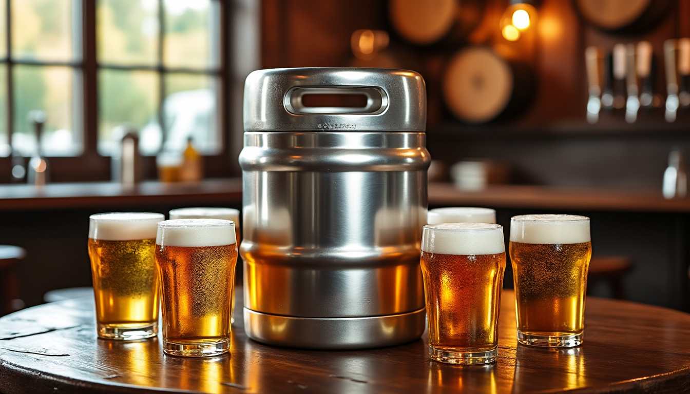 découvrez combien de verres vous pouvez remplir avec un fût de bière de 30 litres et planifiez vos prochaines soirées entre amis en toute simplicité.