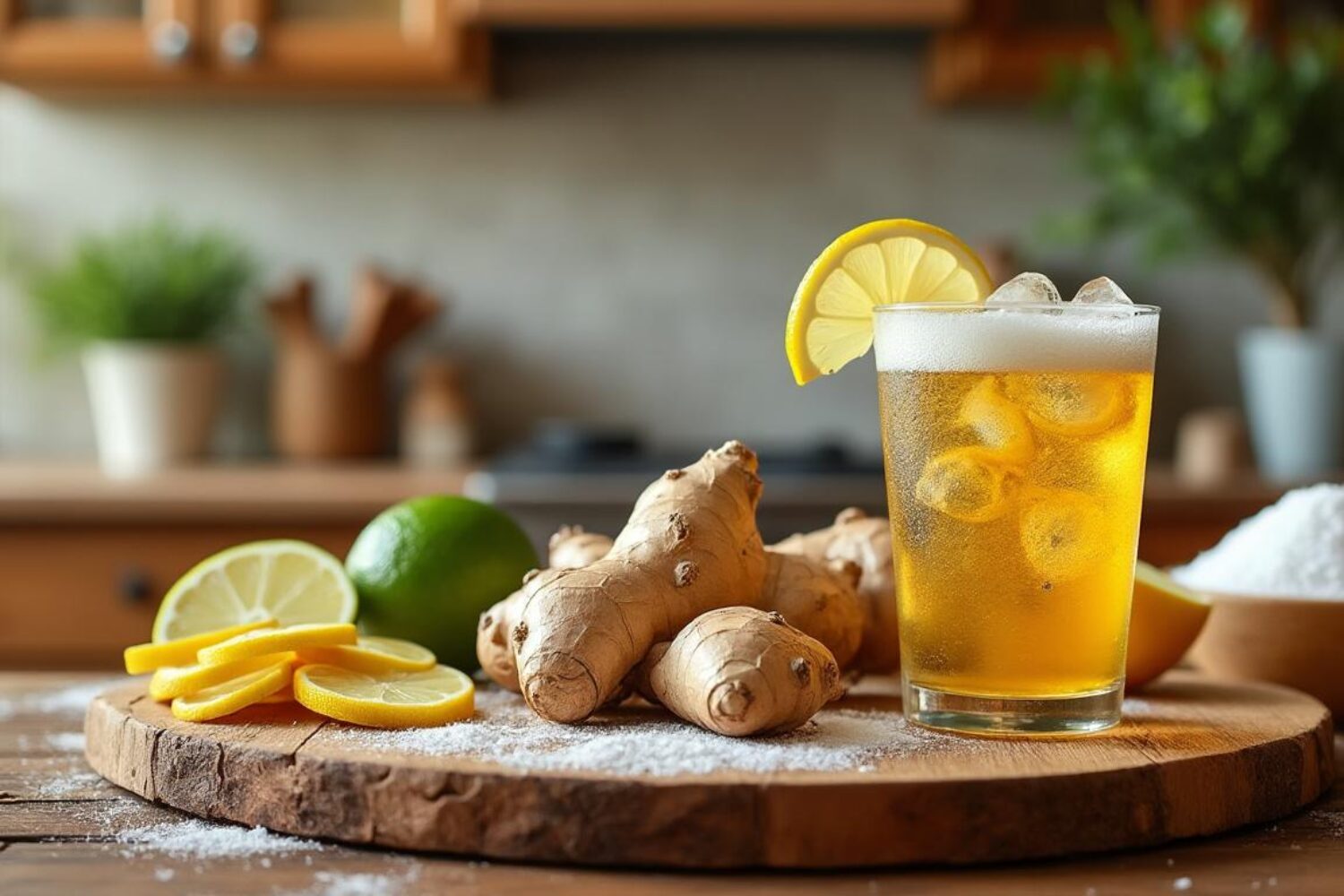 Ginger beer maison : la recette facile en 4 étapes