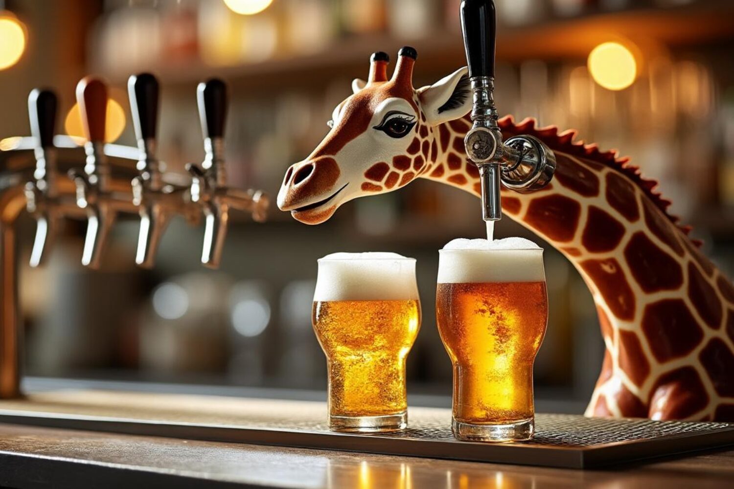 Girafe bière : fonctionnement, prix et où en trouver