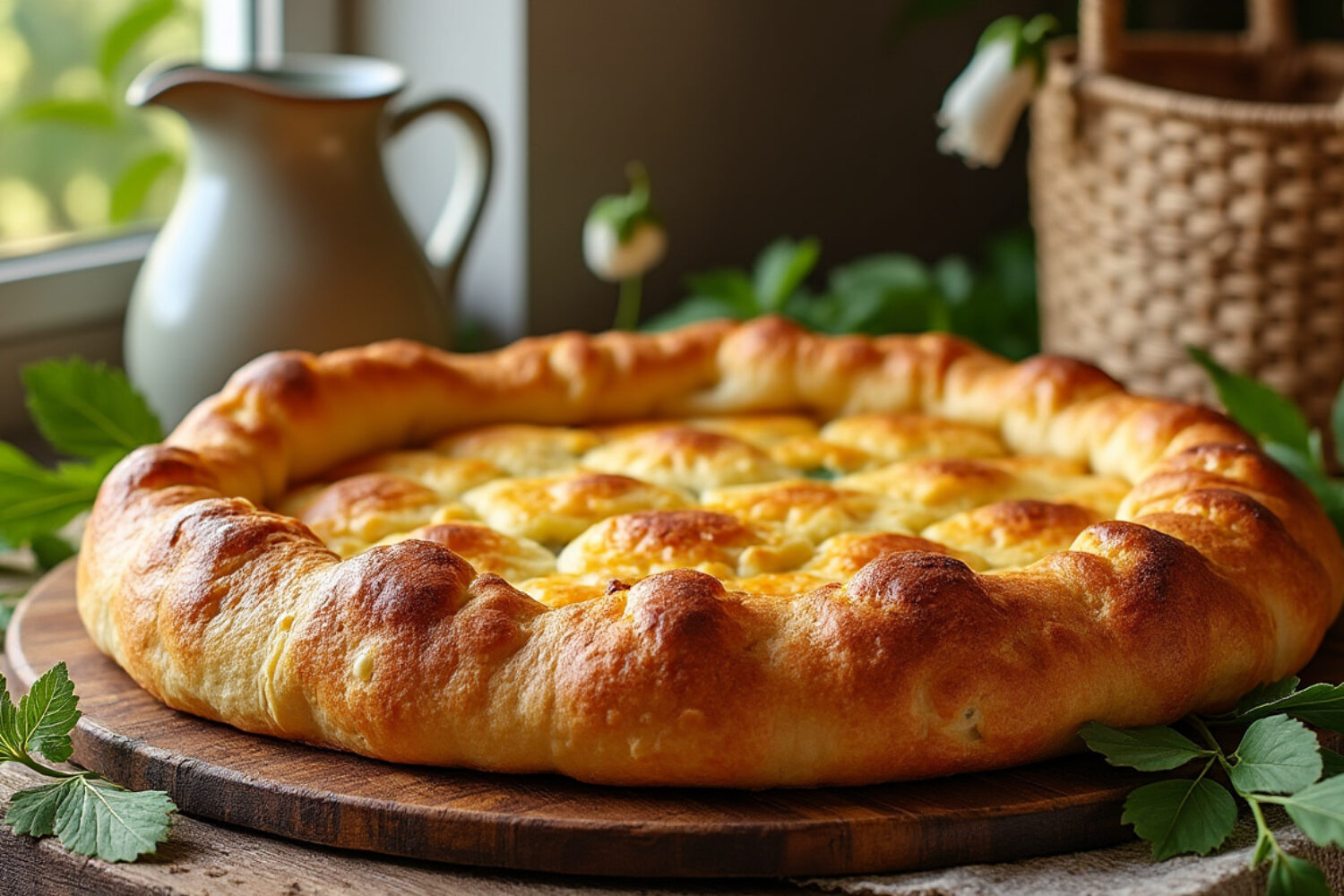 La galette charentaise à l&rsquo;angélique, une recette de Saintonge