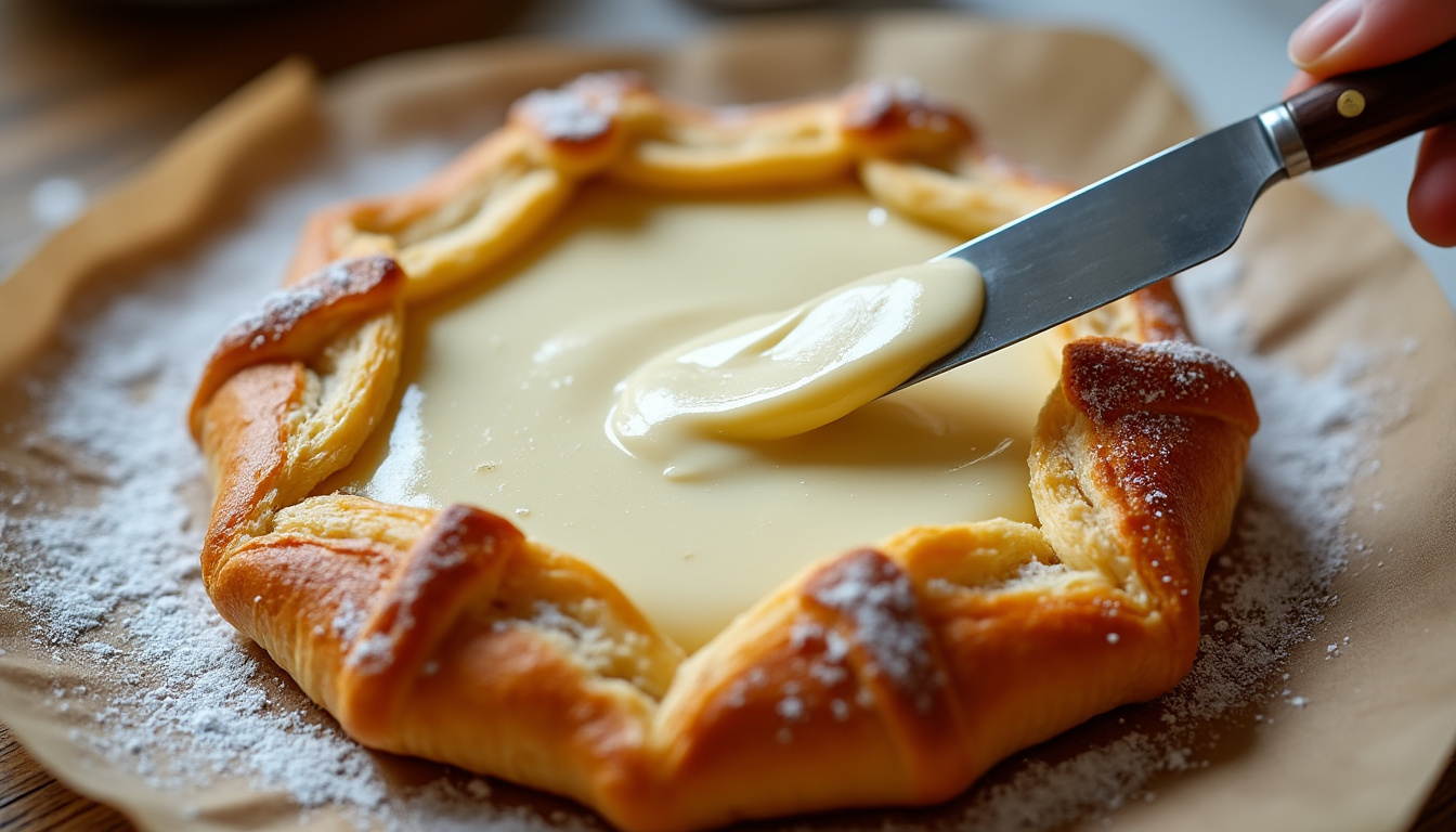 découvrez la vraie recette de la crème frangipane, savoureuse alliance de crème d'amande et de crème pâtissière pour des pâtisseries délicieuses et authentiques.