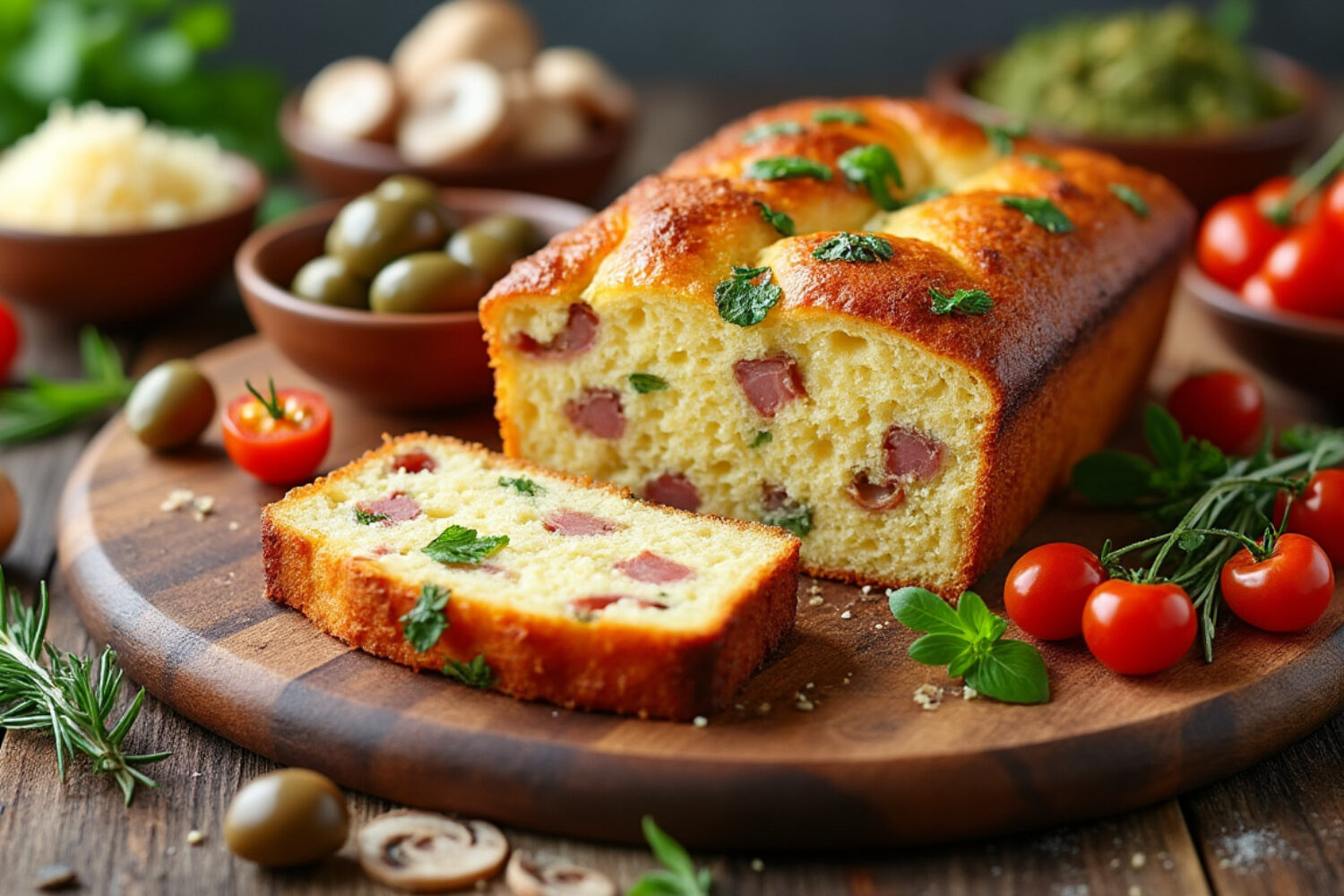 Le cake salé moelleux, une recette de base à personnaliser à l&rsquo;infini