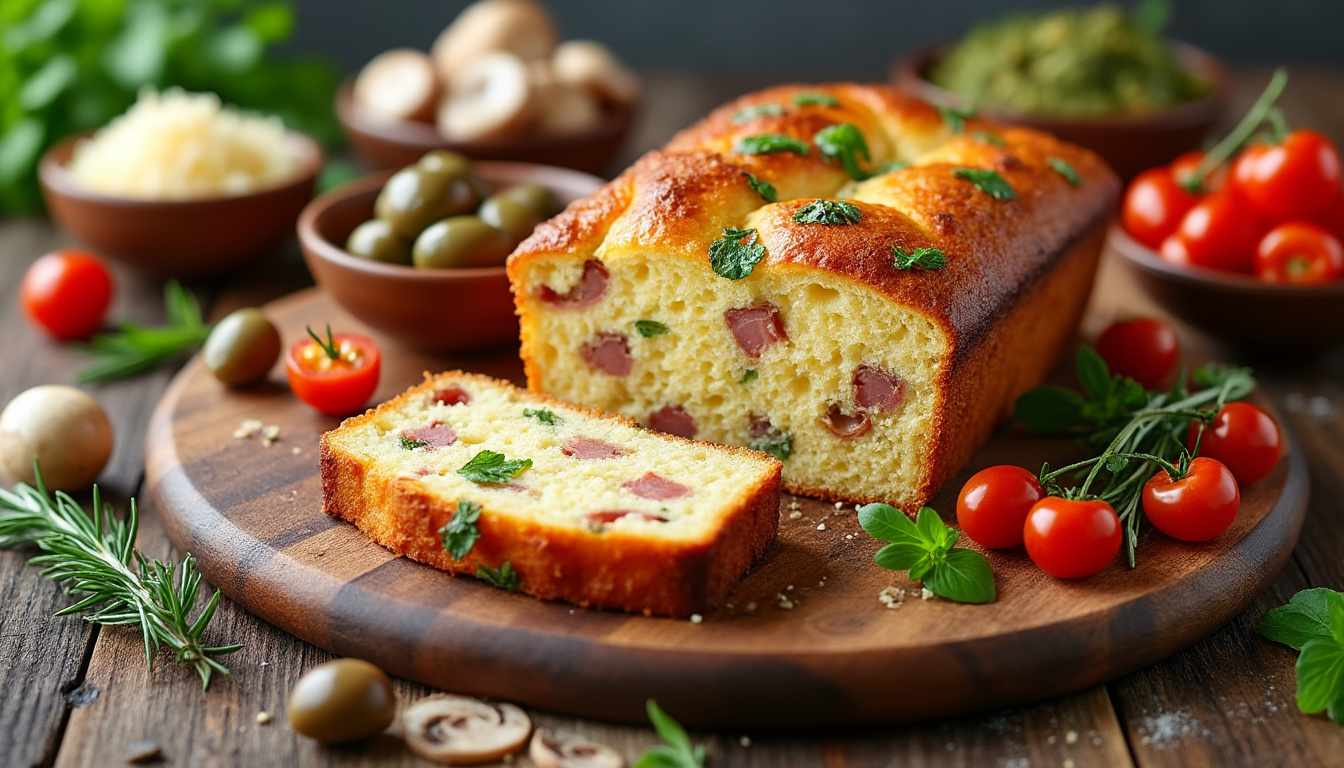 découvrez une recette facile de cake salé moelleux, une base idéale à personnaliser avec vos ingrédients préférés pour des saveurs variées.