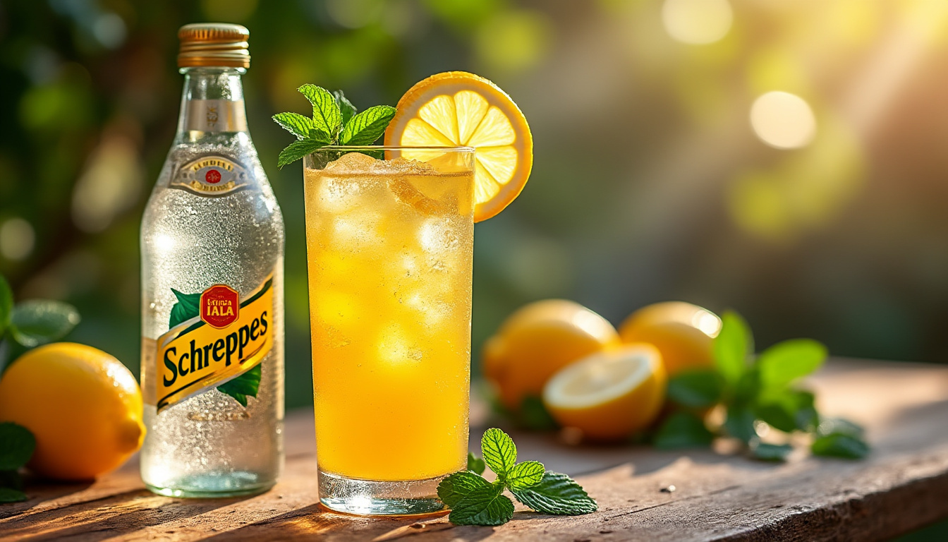 découvrez la recette du spritz italien pétillant avec le cocktail limoncello et schweppes, une alliance rafraîchissante et savoureuse parfaite pour vos apéritifs.