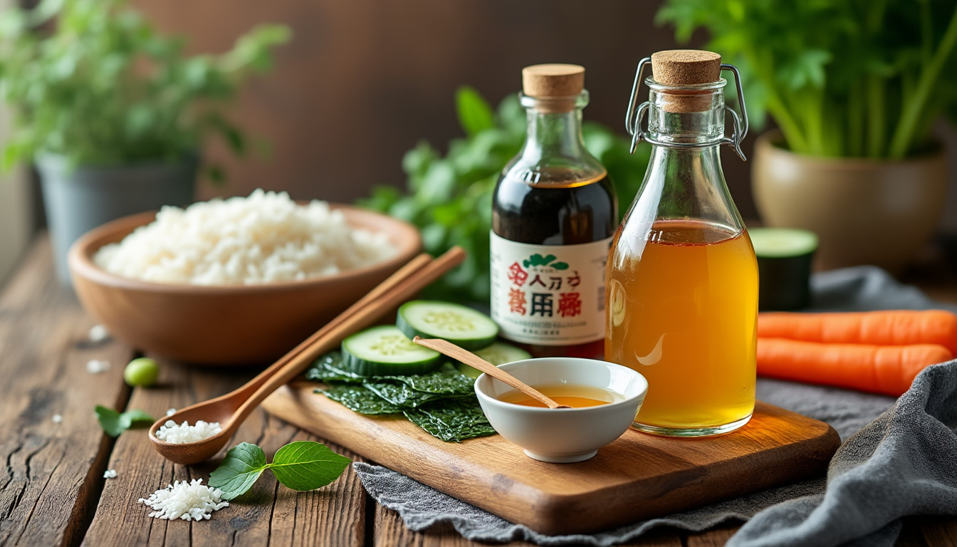 découvrez les bienfaits du vinaigre de riz, ses utilisations culinaires et nos conseils pour l'intégrer facilement dans vos recettes.