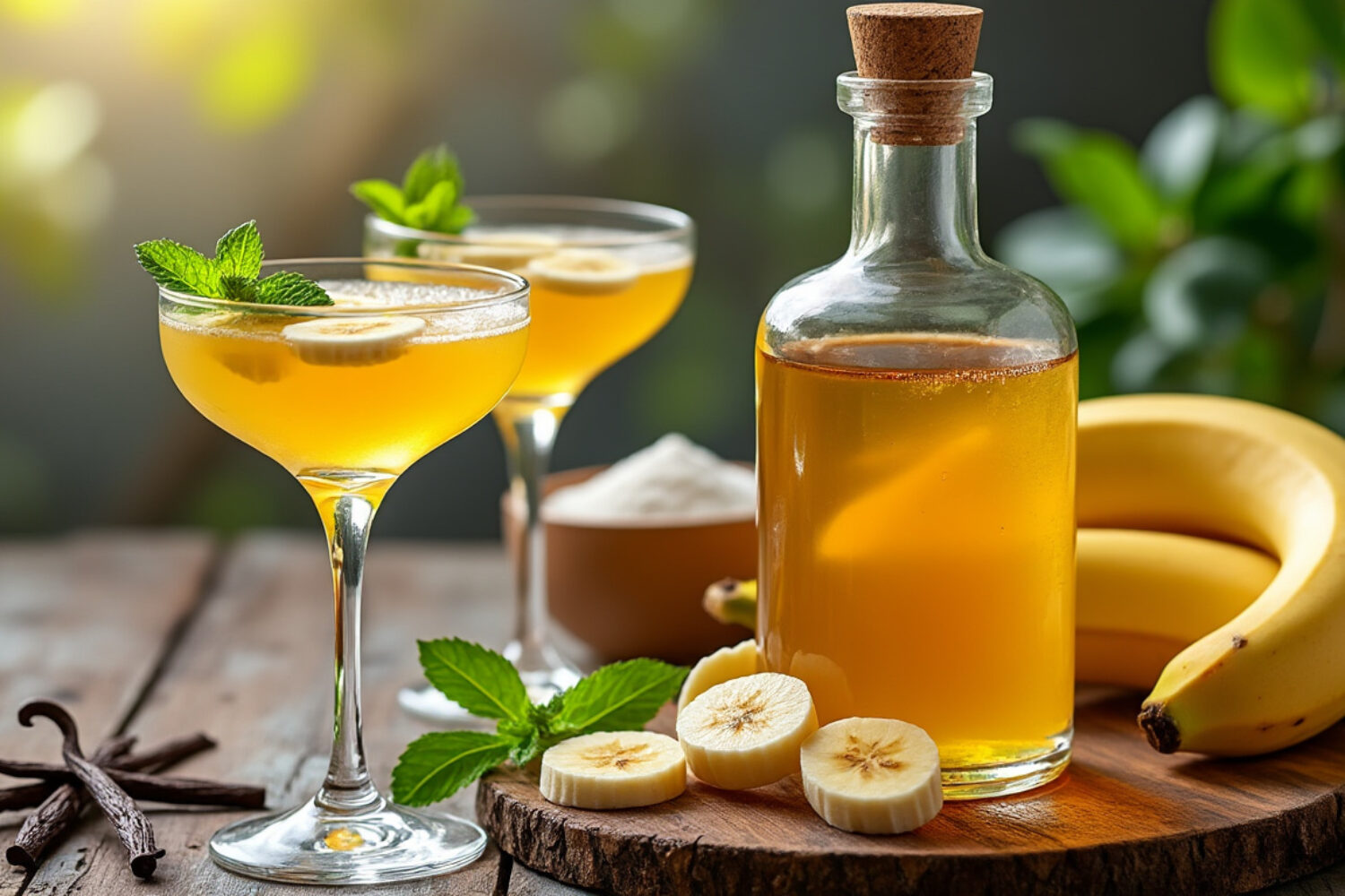 Liqueur de banane : recette maison, marques et idées de cocktails