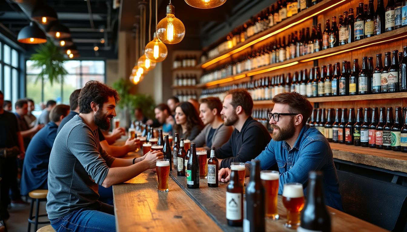 découvrez mille et une bières à bordeaux : visitez notre boutique et explorez une sélection unique de bières artisanales locales et internationales.