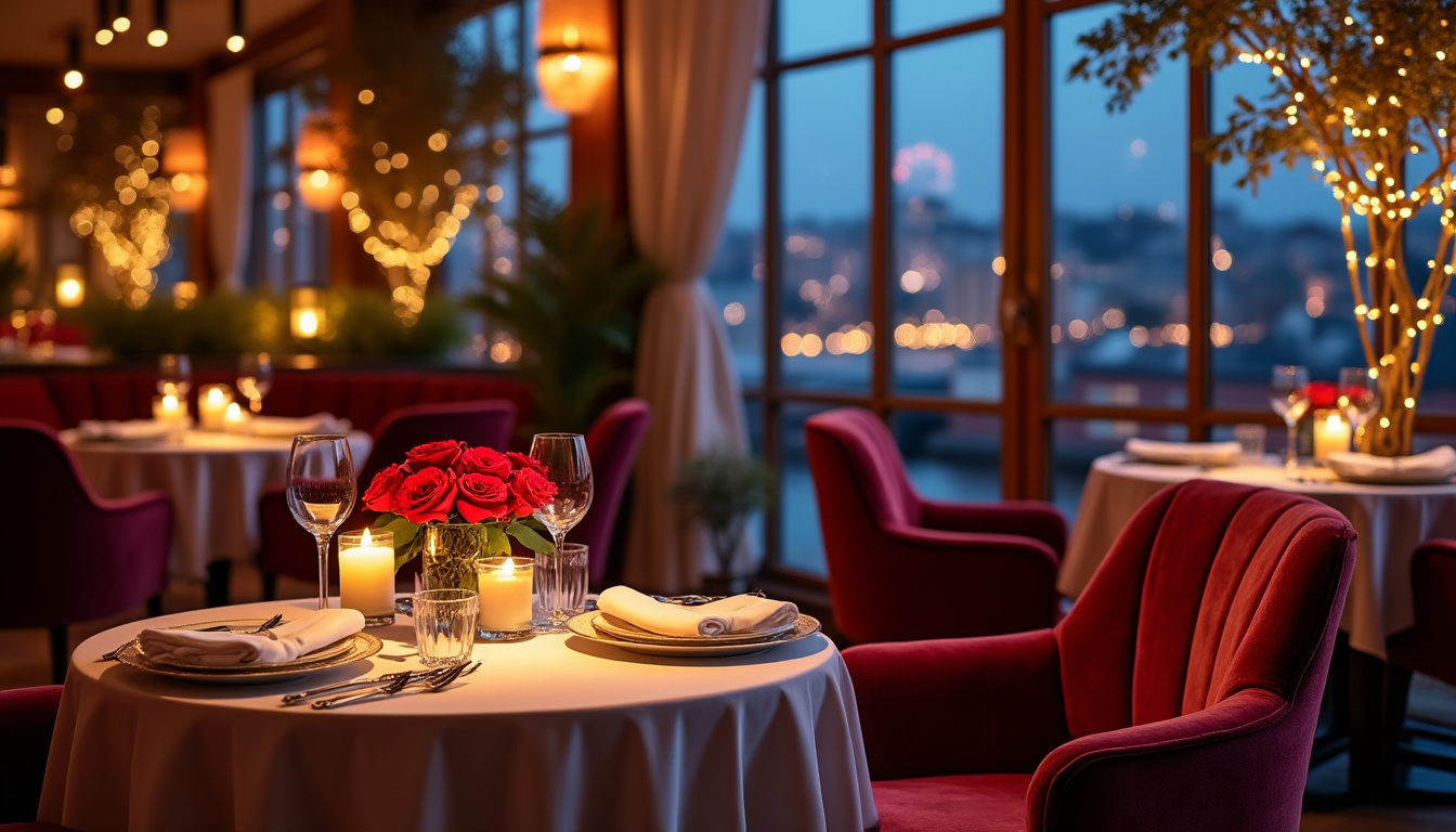 découvrez notre sélection des meilleurs restaurants romantiques pour dîner lors de la saint-valentin 2026 et vivez une soirée inoubliable avec votre moitié.