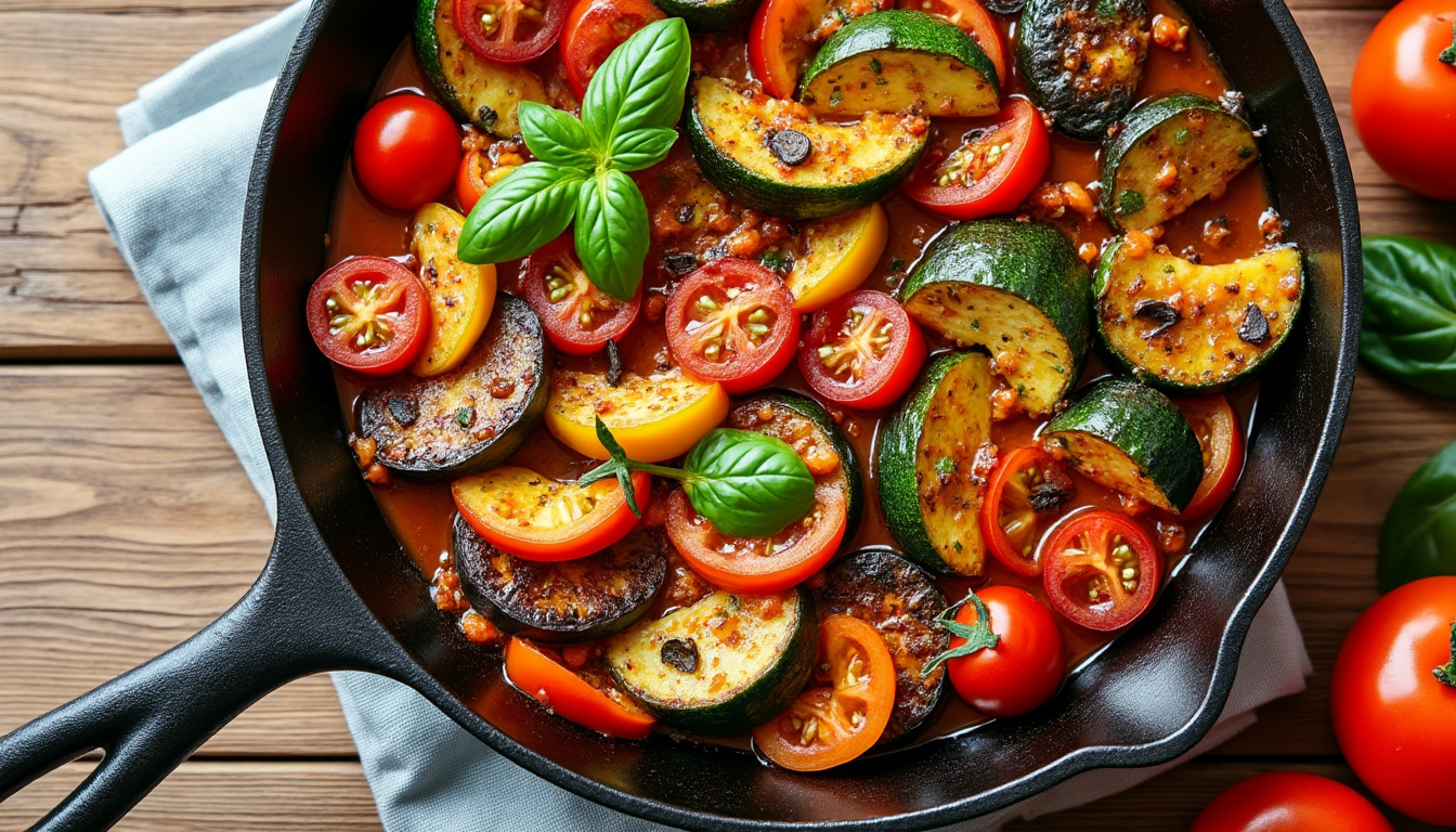 découvrez comment réussir une ratatouille provençale traditionnelle, savoureuse et parfumée, cuite à la poêle ou au four grâce à nos conseils simples et astuces de préparation.