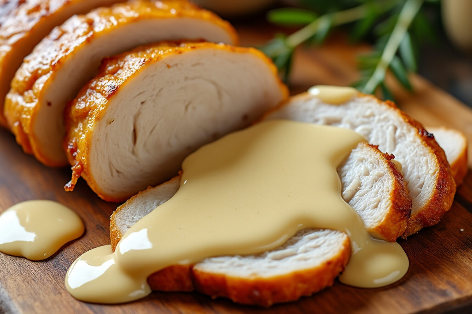 Réussir une sauce au champagne crémeuse pour accompagner la volaille