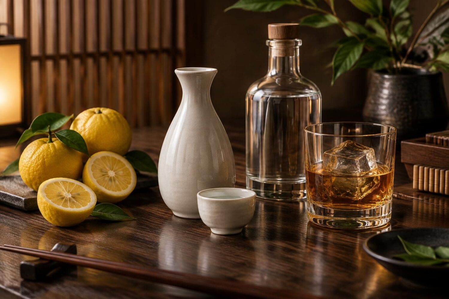 Saké, shochu, whisky, yuzu : les alcools japonais à connaître