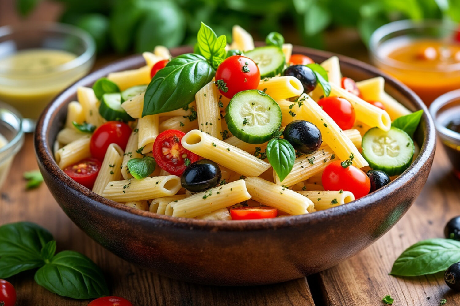Salade de pâtes froide, quelle sauce et quelle vinaigrette choisir