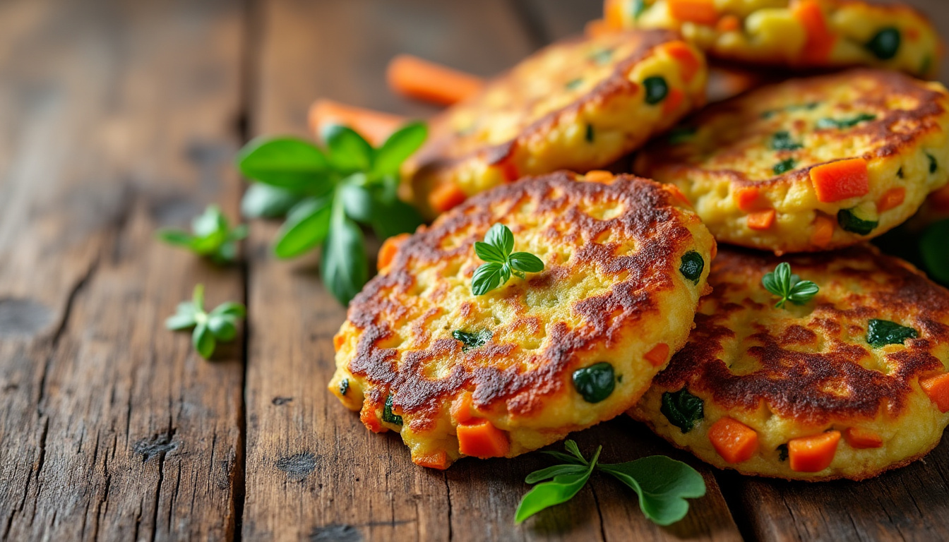 découvrez comment vider votre frigo en préparant des galettes de légumes croustillantes, faciles et délicieuses pour éviter le gaspillage alimentaire.