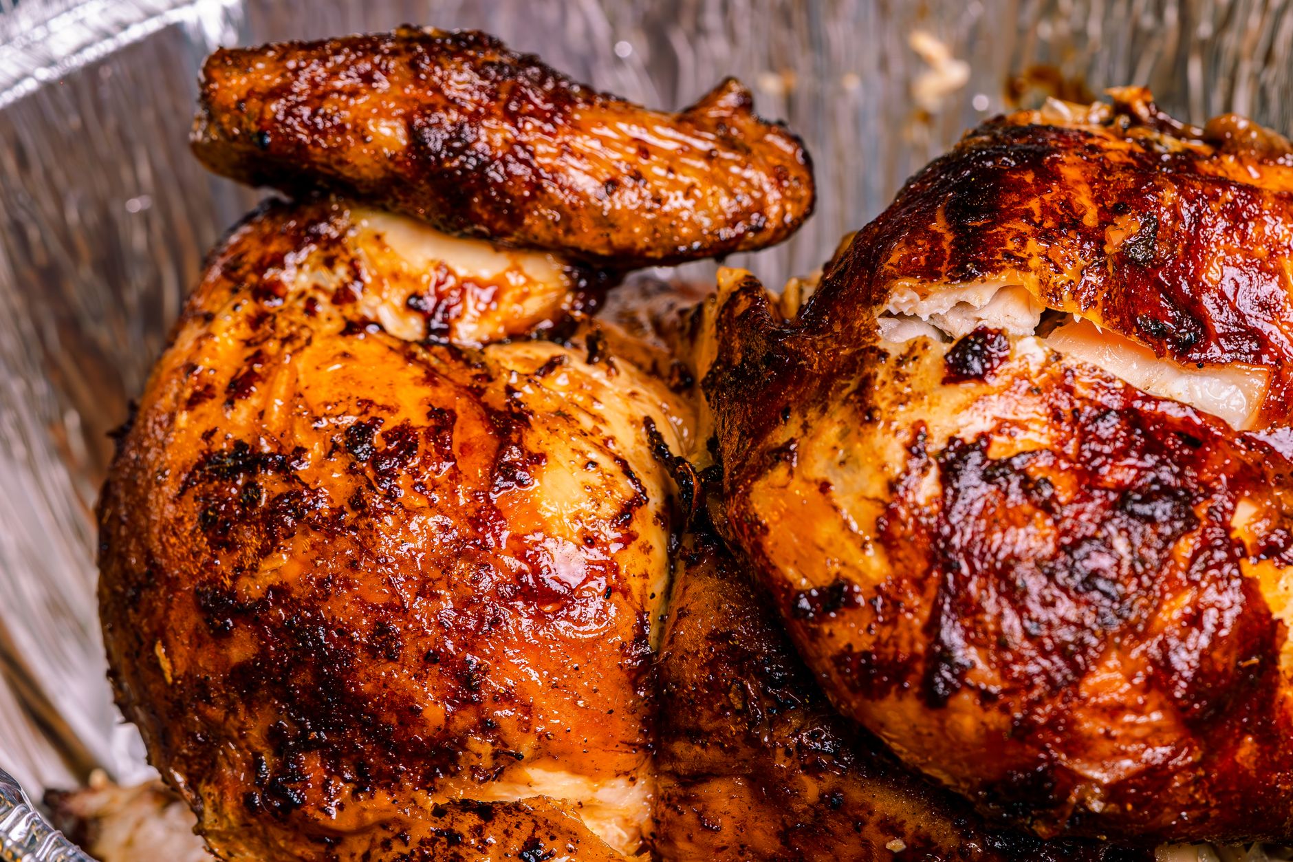 Combien de temps cuire un — poulet rôti avec peau croustillante